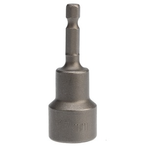 Ключ-насадка Rexant 92-0405 17х65 мм, 1/4" магнитная (упак. 5 шт.)