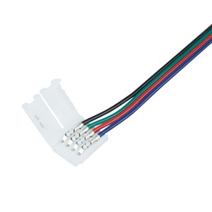 Коннектор питания Lamper 144-008 (1 разъем) для RGB светодиодных лент шириной 10 мм (10 штук)