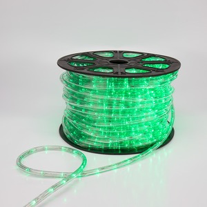 Дюралайт LED, свечение с динамикой (3W) Neon-Night 121-324-4 зеленый, 24 LED/м, бухта 100м