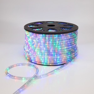 Дюралайт LED, свечение с динамикой (3W) Neon-Night 121-329-4 мульти (RYGB), 24 LED/м, бухта 100м