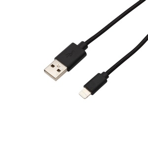 Кабель USB 2.0 Тип A - Lightning Rexant 18-7055 USB-Lightning черная нейлоновая оплетка 1.0m