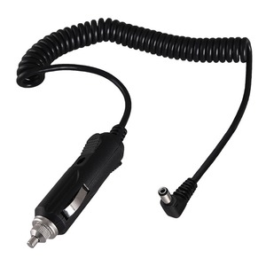 Автозарядка с индикатором Rexant 16-0235 (разъем 1.4х3.4) (АЗУ) шнур спираль 1.5 м