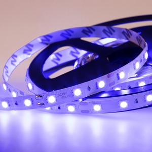 LED лента открытая Lamper 141-463 10 мм, IP23, SMD 5050, 60 LED/m, 12 V, синий, 5 метров
