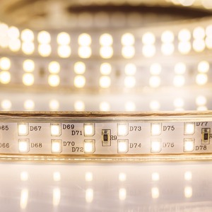 LED лента Neon-Night 142-202 220 В, 6.5x17 мм, IP67, SMD 2835, 180 LED/m, теплый белый, 100 метров