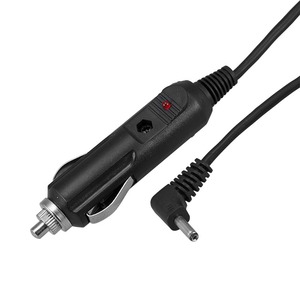 Автозарядка с индикатором Rexant 16-0235-4 (разъем 1.4х3.4) (АЗУ) шнур прямой 1.5 м