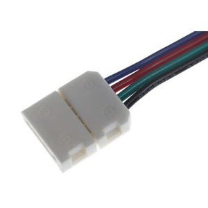 Коннектор соединительный Lamper 144-002 (2 разъема) для RGB светодиодных лент шириной 10 мм, длина 21 см (10 штук)