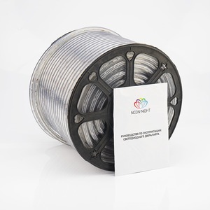 Дюралайт LED , постоянное свечение (2W) Neon-Night 121-128 Розовое золото, 36 LED/м, бухта 100м