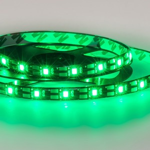 LED лента Lamper 141-384 с USB коннектором 5 В, 8 мм, IP65, SMD 2835, 60 LED/m, зеленый, 1 метр