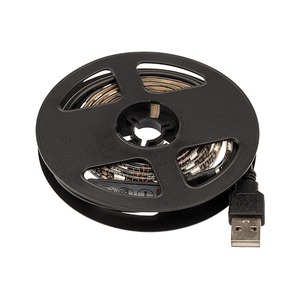 LED лента Lamper 141-387 с USB коннектором 5 В, 10 мм, IP65, SMD 5050, 60 LED/m, RGB, 1 метр