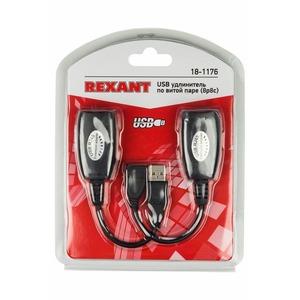 USB удлинитель по витой паре (8p8c) REXANT Rexant 18-1176