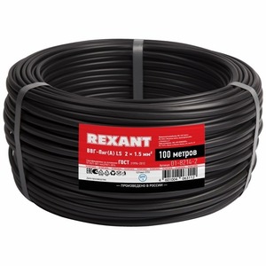 Кабель силовой медный Noname 01-8214-2 ВВГ-Пнг(А)-LS 2x1,5 мм 100 м