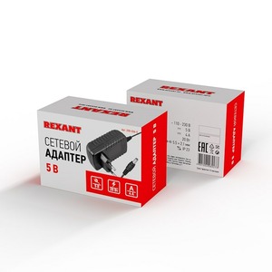 Блок питания Rexant 200-036-5 110-220 V AC/5 V DC, 4 А, 20 W