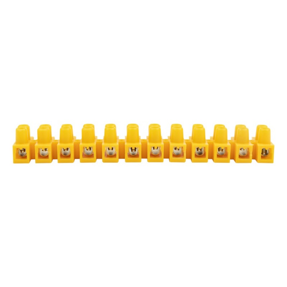 Клеммная винтовая колодка Rexant 07-5012-3 KВ-12 4-12, ток 16 A (10 штук)