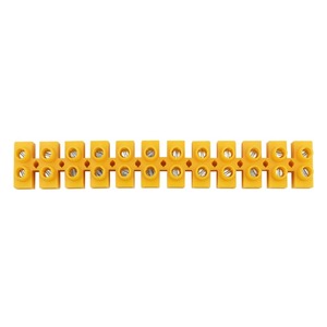 Клеммная винтовая колодка Rexant 07-5012-3 KВ-12 4-12, ток 16 A (10 штук)