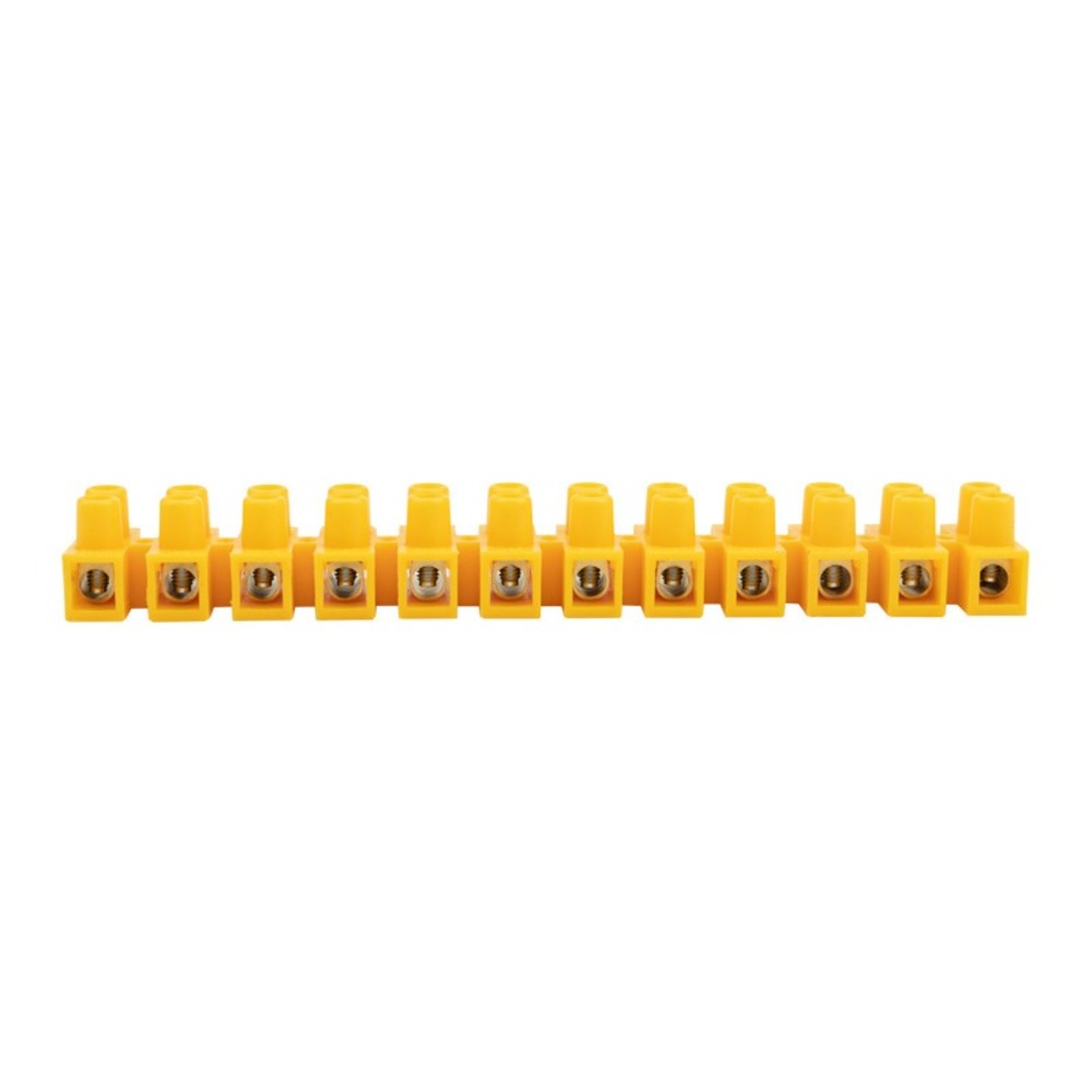 Клеммная винтовая колодка Rexant 07-5016-3 KВ-16 6-16, ток 30 A (10 штук)