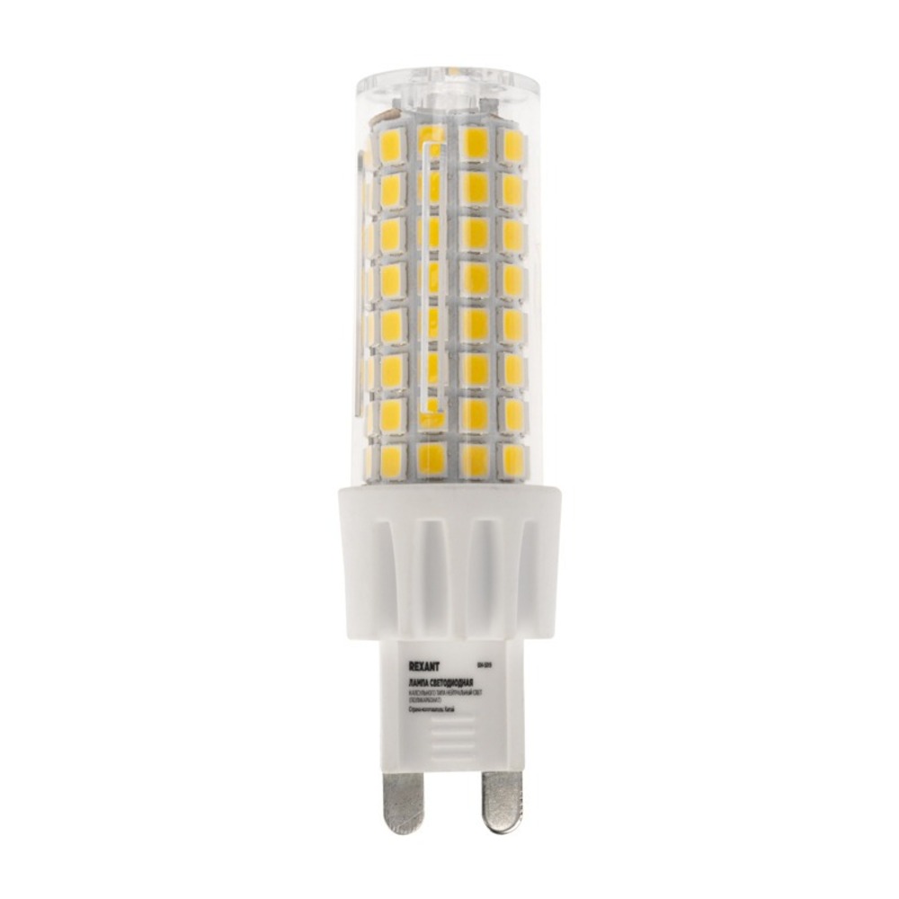 Лампа светодиодная Rexant 604-5019 капсульного типа JD-CORN G9 230 В 7 Вт 4000 K (10 штук)