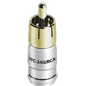 Разъем RCA (Папа) Audioquest ITC-24G/RCA 50