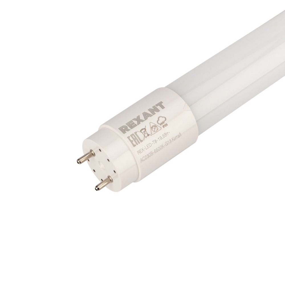 Лампа светодиодная Rexant 604-4056 Трубка Т8 19,5 Вт 1658 Лм G13 AC 170-265 В 6500 K (30 штук)