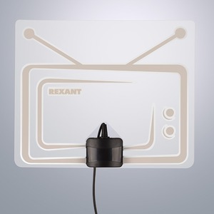 Антенна комнатная «Активная» с USB питанием, для цифрового телевидения DVB-T2 Rexant 34-0719 Ag-719