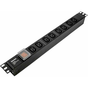Блок розеток Hyperline SHE19-10IEC-S-IEC
