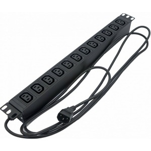 Блок розеток Hyperline SHE19-12IEC-2.5IEC