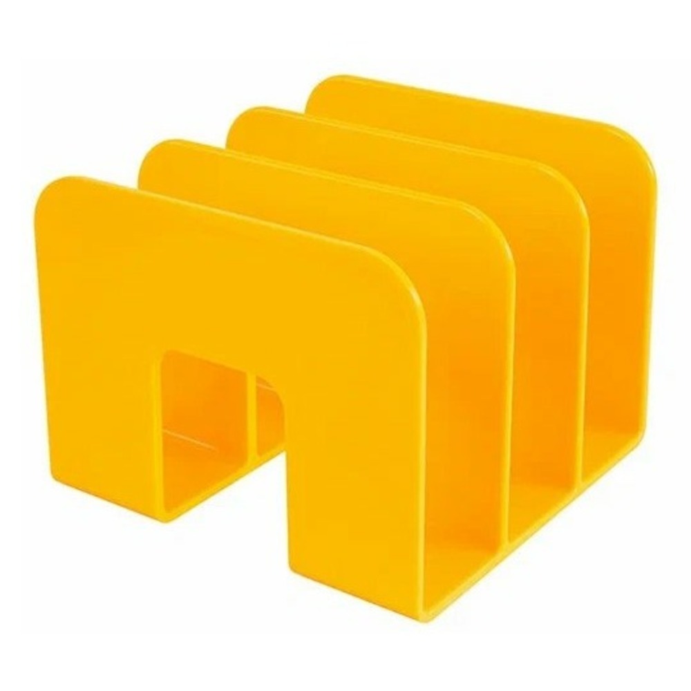 Подставка для пластинок желтая (пластик) Record Pro GK-R55Y