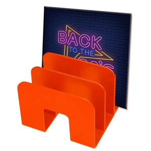 Подставка для пластинок оранжевая (пластик) Record Pro GK-R55O