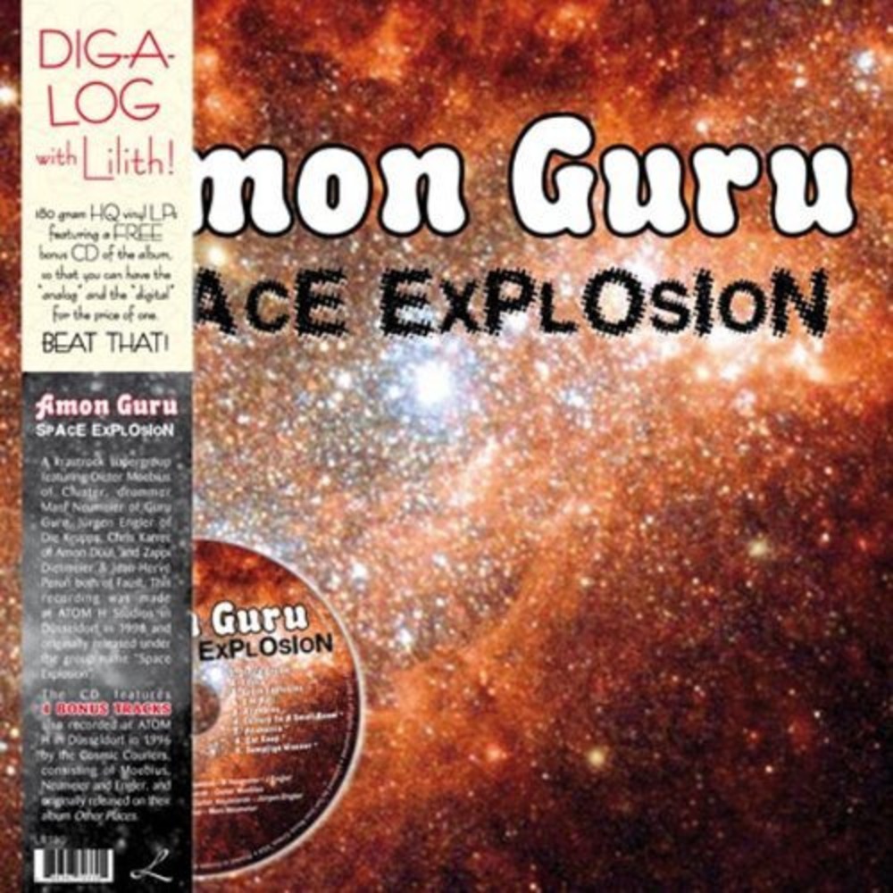Пластинка LP Amon Guru - Space Explosion (889397703301)