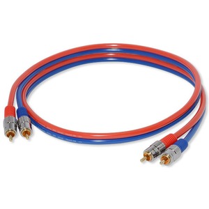 Кабель аудио 2xRCA - 2xRCA DAXX V62-07 0.75m
