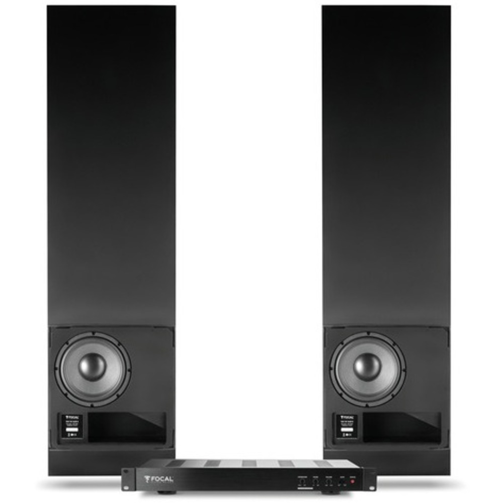 Встраиваемая стеновая акустика Focal 100 IWSUB 8 x 2 + 100 IWSUB 8 Amp