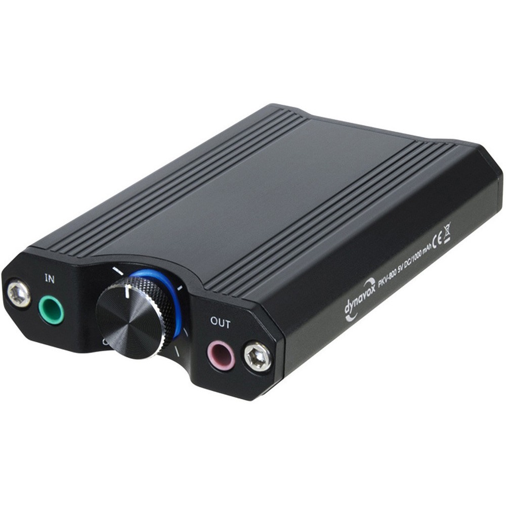 Усилитель для наушников портативный DYNAVOX PKV-800 Black (207452)