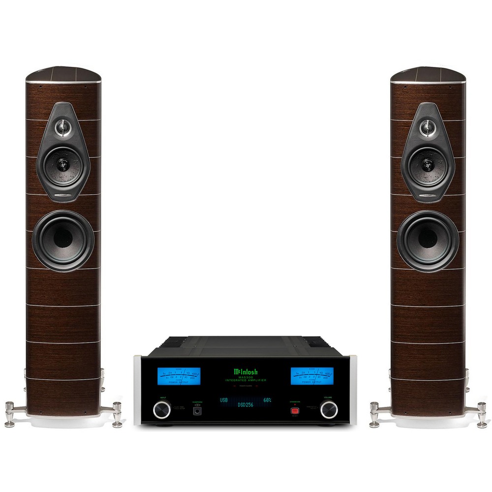 Комплект стерео системы Sonus Faber Olympica Nova II Wenge + McIntosh MA5300