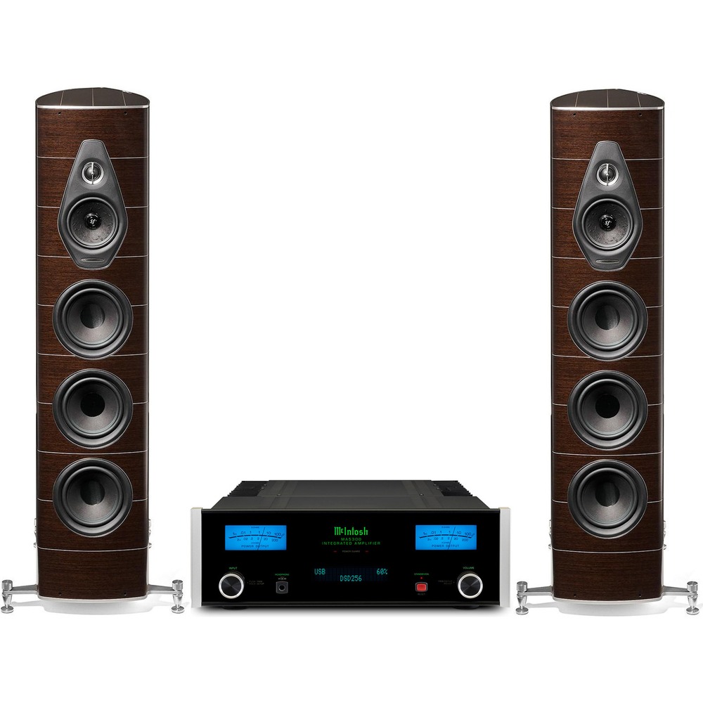 Комплект стерео системы Sonus Faber Olympica Nova V Wenge + McIntosh MA5300