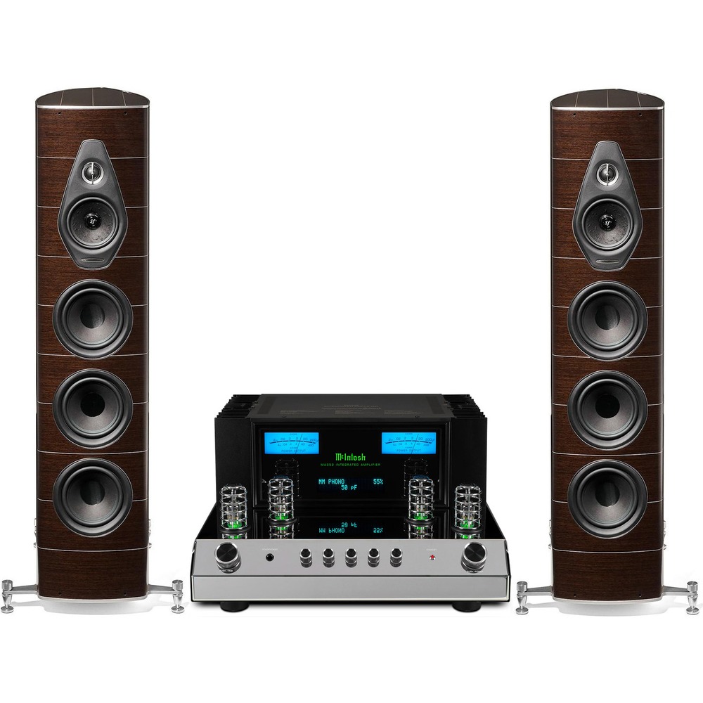 Комплект стерео системы Sonus Faber Olympica Nova V Wenge + McIntosh MA352