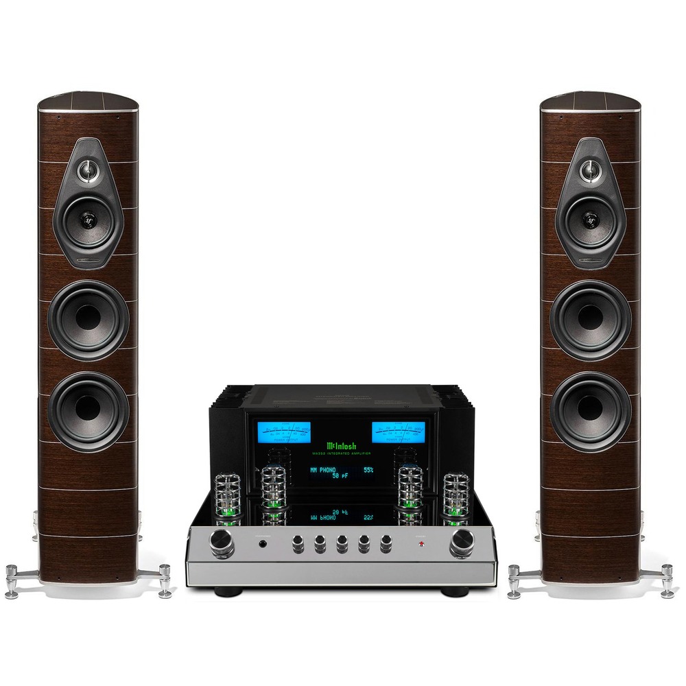 Комплект стерео системы Sonus Faber Olympica Nova III Wenge + McIntosh MA352