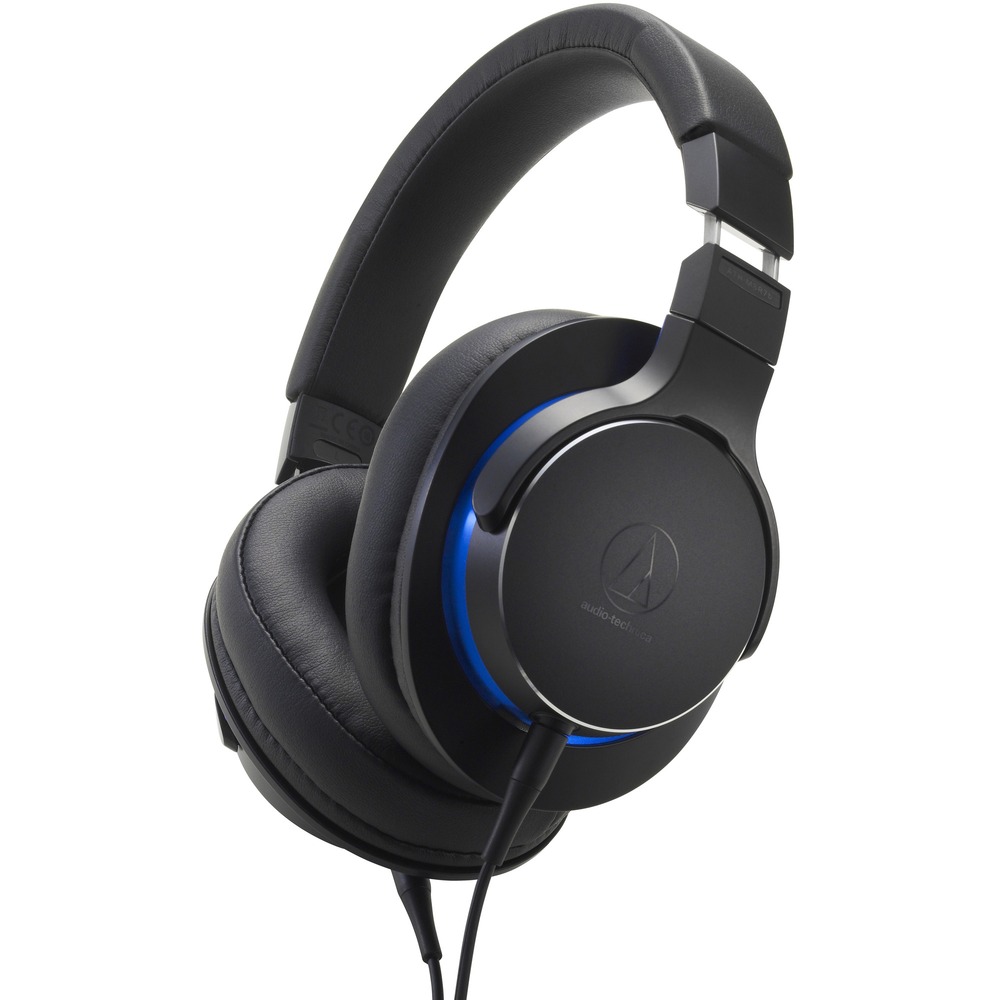 Наушники мониторные классические Audio-Technica ATH-MSR7BBK