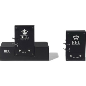 Беспроводное подключение сабвуфера REL Arrow Transmitter Piano Black