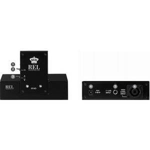 Беспроводное подключение сабвуфера REL Arrow Transmitter Piano Black