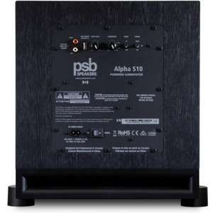 Фазоинверторный сабвуфер PSB Alpha S10 sub black