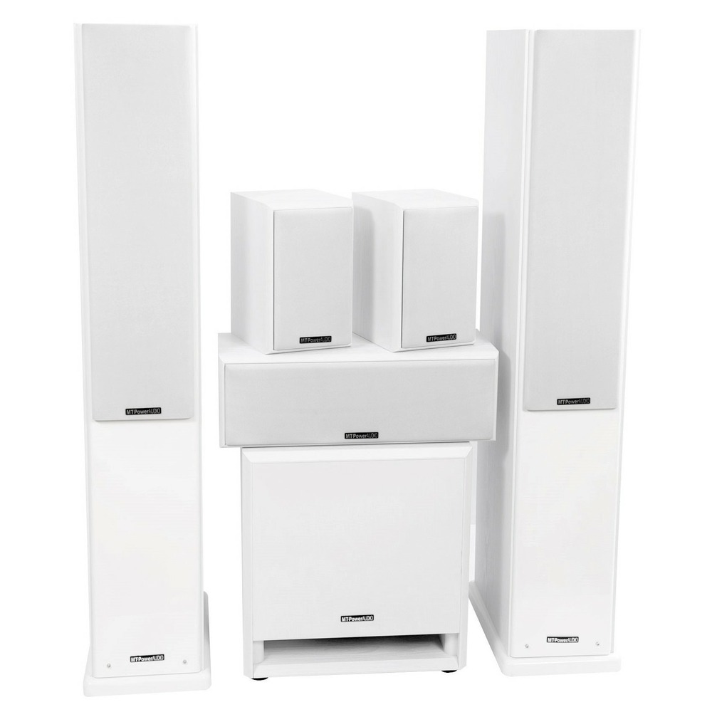 Комплект акустических систем MT Power 89509030 Elegance-2 Set-5.1 White (White grills)