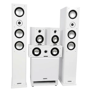 Комплект акустических систем MT Power 89509028 Elegance-2 Set-5.1 White (Black grills)