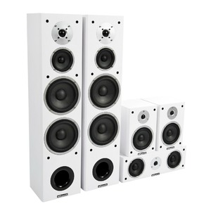 Комплект акустических систем MT Power 89509052 Performance Set-5.0 White (Black grills)