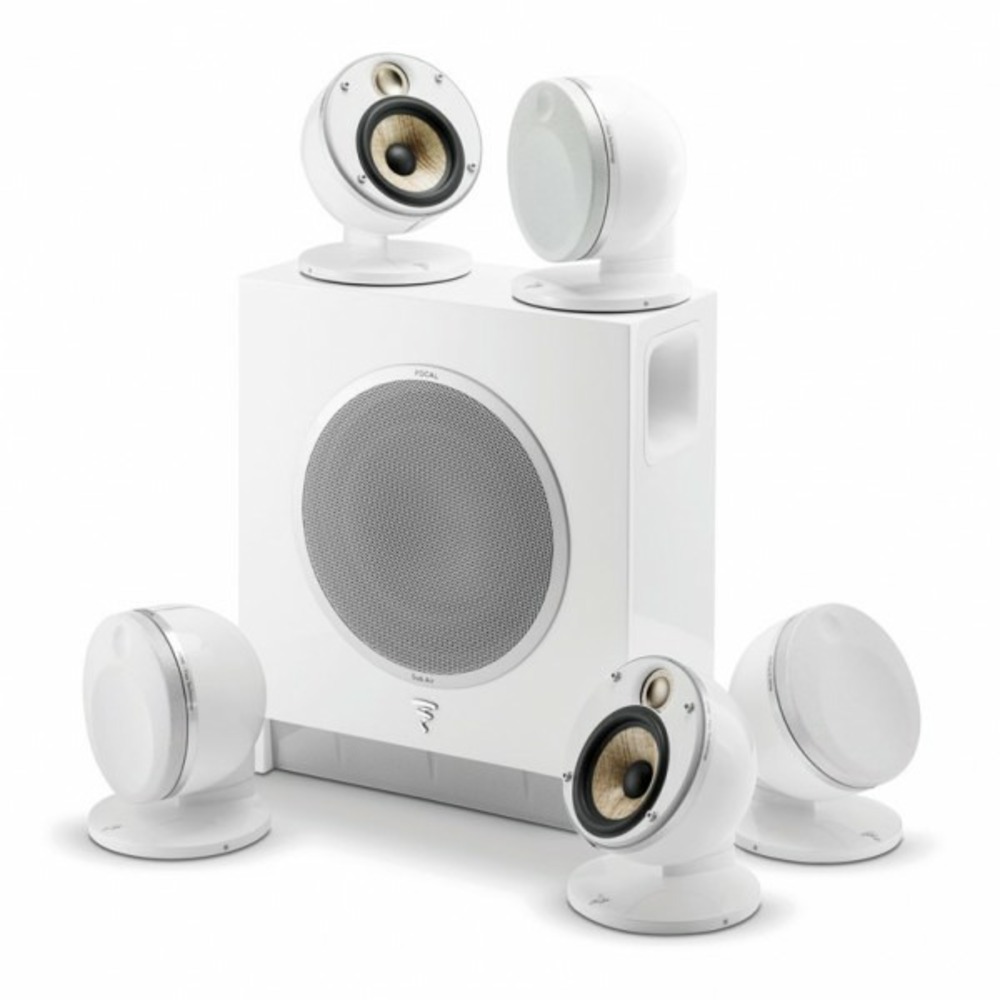Комплект акустических систем Focal DOME PACK 5.1 FLAX & SUB AIR WHITE