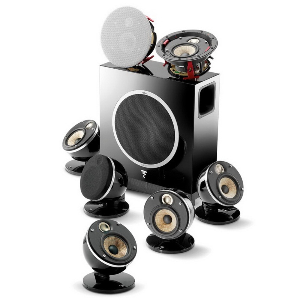 Комплект акустических систем Focal JMLab DOME PACK 5.1.2 FLAX BLACK