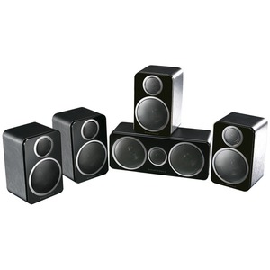Комплект акустических систем Wharfedale DX-2 HCP 5.0 System Black Leather
