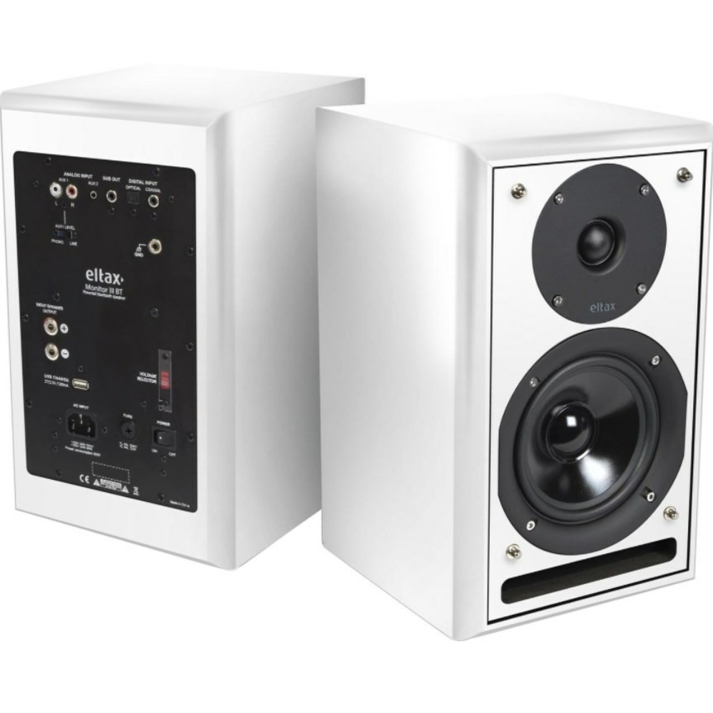Полочная акустика Eltax Monitor III BT Phono active White
