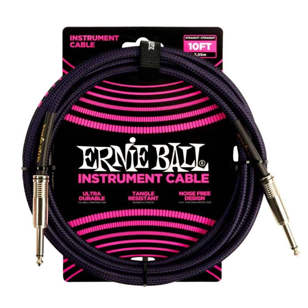 Кабель аудио 1xJack - 1xJack Ernie Ball 6393 3.05m