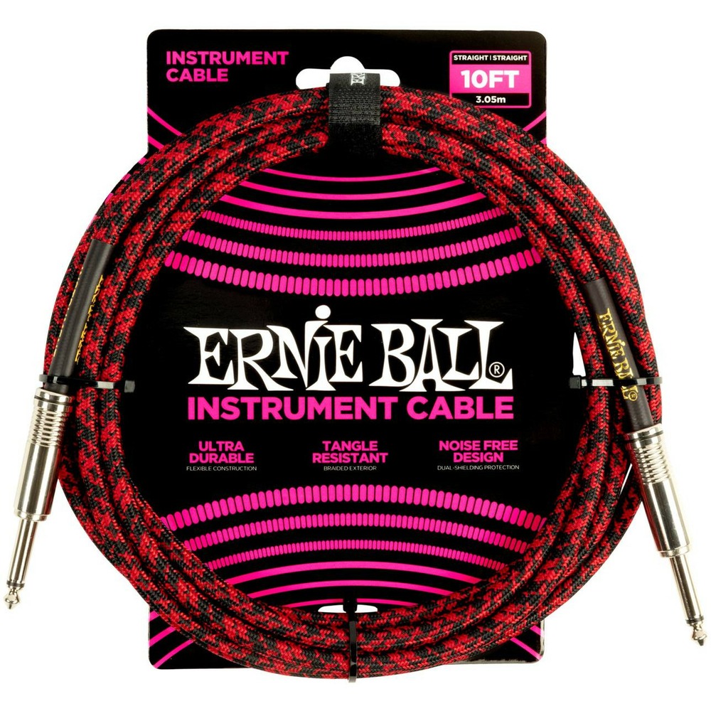 Кабель гитарный Ernie Ball 6394 3.05m