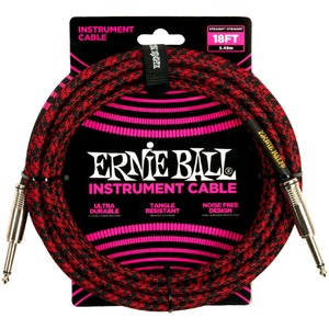 Кабель аудио 1xJack - 1xJack Ernie Ball 6396 5.49m