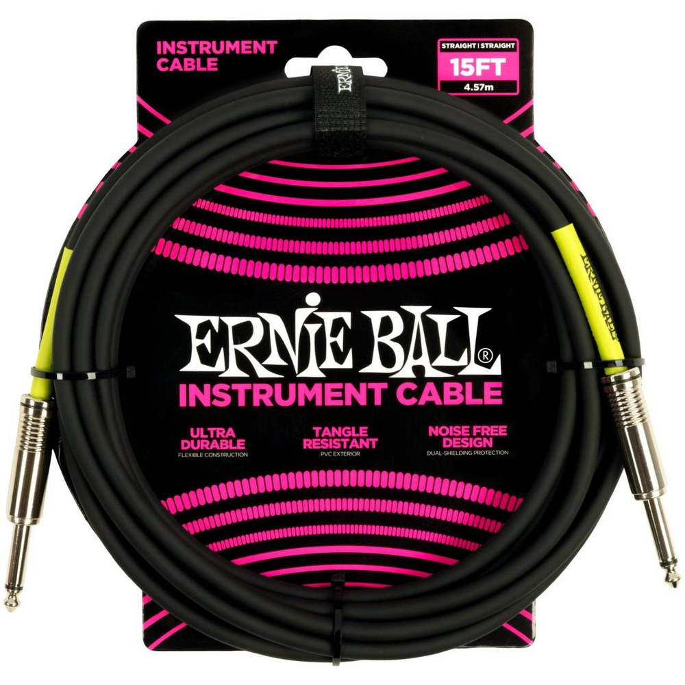 Кабель аудио 1xJack - 1xJack Ernie Ball 6399 4.57m
